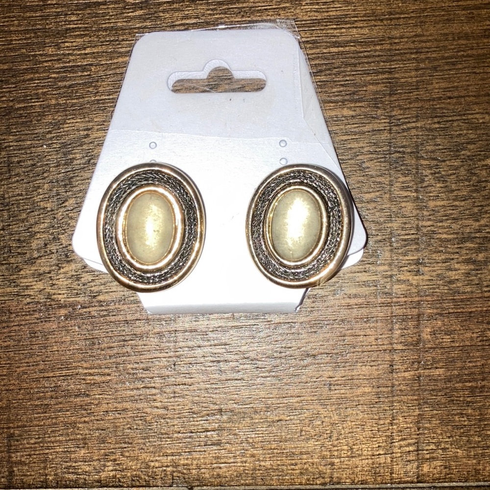 Vintage clip on earrings